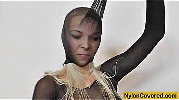 Nathaly nylon suit and mask